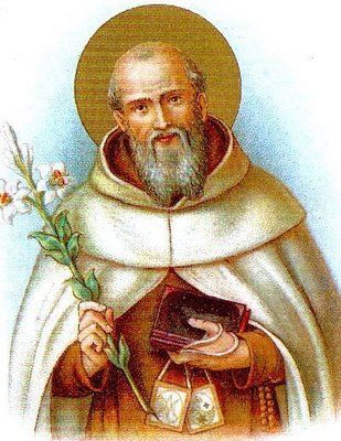sveti Simon Stock - duhovnik, puščavnik in redovnik