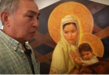 la Virgen de la Gran Estepa, una Virgen kazaja