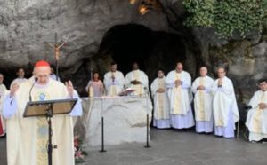 El cardenal arzobispo de Madrid celebró la Eucaristía con la que terminó la peregrinación.