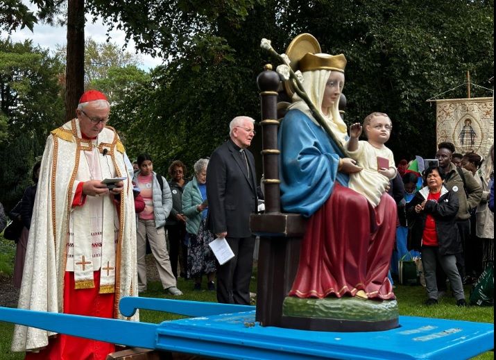 Devoción a la Virgen de Walsingham en Inglaterra en septiembre de 2023