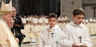 Misa de Santa María Madre Dios en el Vaticano al iniciarse 2024