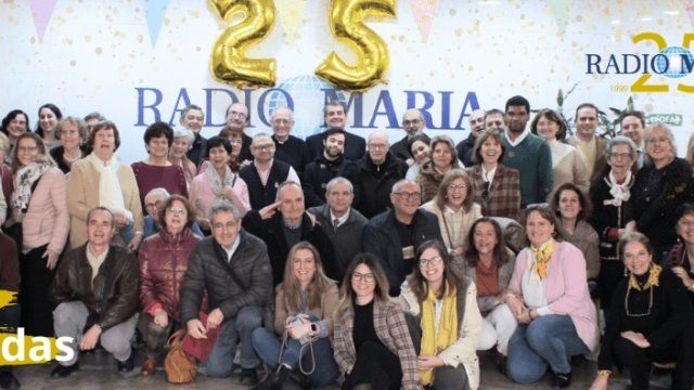 Radio María cumple 25 años. 