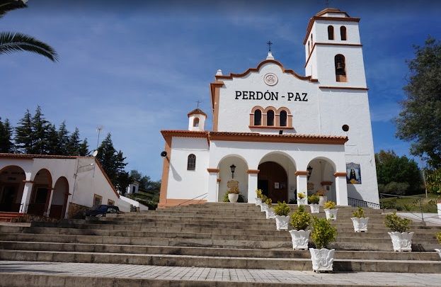 Edificio del santuario de Chandavila en La Codosera, Badajoz