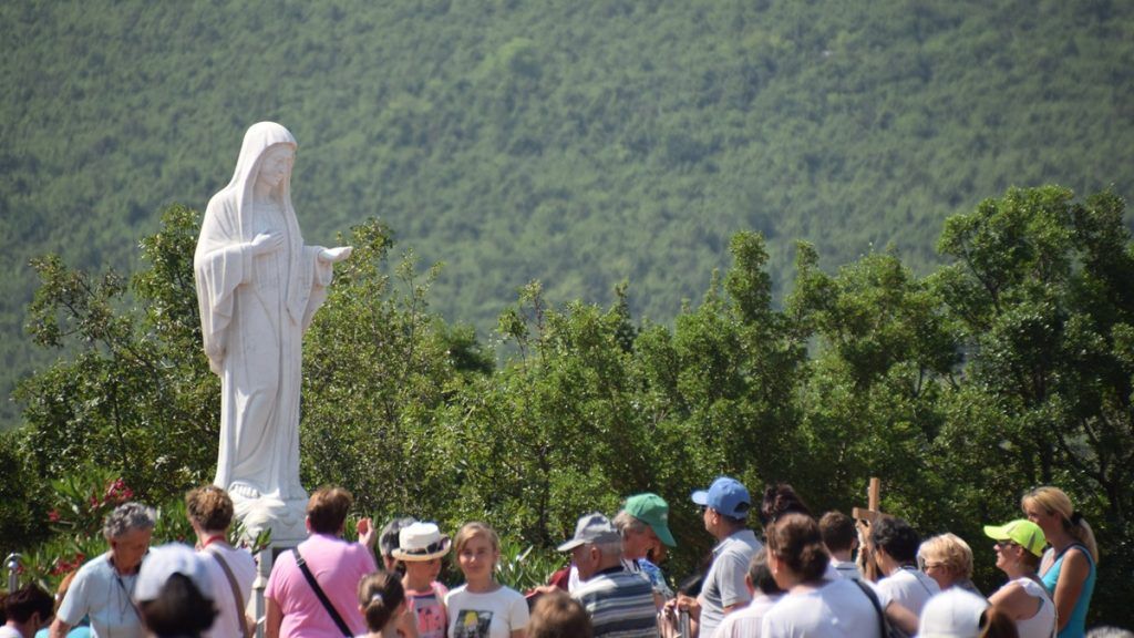 En Medjugorje se han dado supuestamente unos de los últimos mensajes de María.