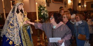 Homenaje a Nuestra Señora de Gracia en Puertollano, Ciudad Real, España, en 2024