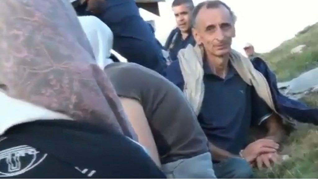 Michelino, tras recibir uno de los supuestos mensajes.