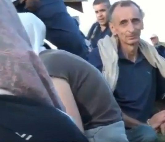Michelino, tras recibir uno de los supuestos mensajes.